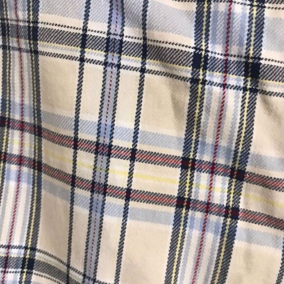 Tommy Hilfiger Plaid Chino Cropped Pants Size 8 - Picture 8 of 8